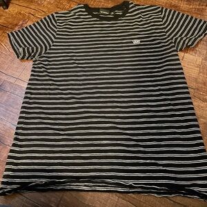Vans striped shirt B&W